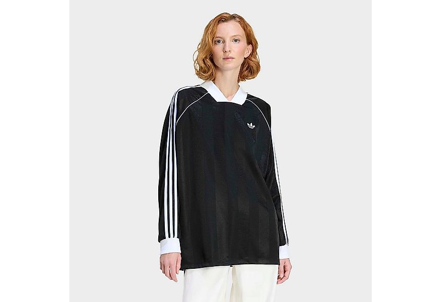 adidas Originals Langarmshirt 3-STREIFEN JACQUARD LONGSLEEVE günstig online kaufen