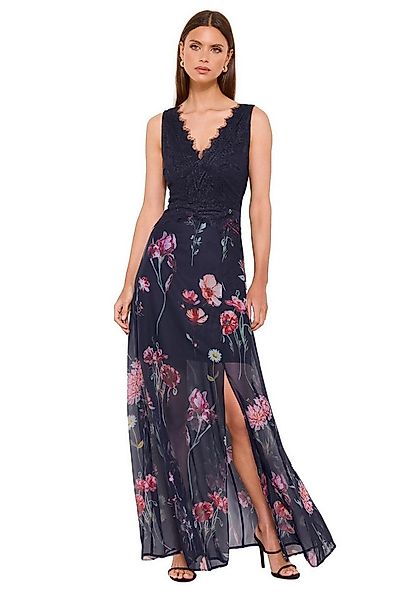 LIPSY Maxikleid Maxikleid mit Blumen-Print und Spitze, Regular (1-tlg) günstig online kaufen