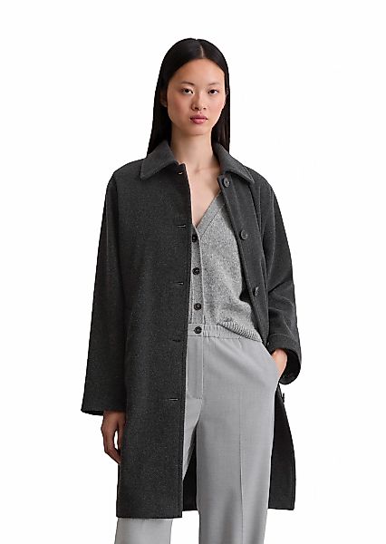 Marc OPolo Wollmantel regular fit aus Wolle-Mix, ungefüttert, Schaumschlitz günstig online kaufen