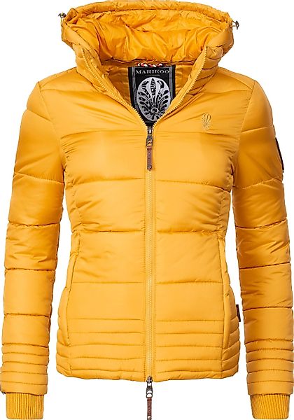 Marikoo Winterjacke "Sole" mit Kapuze modisch taillierte Damen Steppjacke f günstig online kaufen