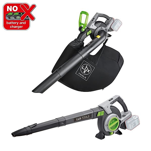 LUX-TOOLS Akku-Laubsauger/-bläser A-LS-20/250-24 günstig online kaufen