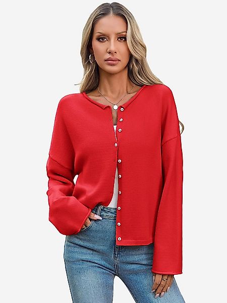 Imily Bela Cardigan Damen Kurze Lässige Strickjacke (Packung, 1-tlg., 1per- günstig online kaufen