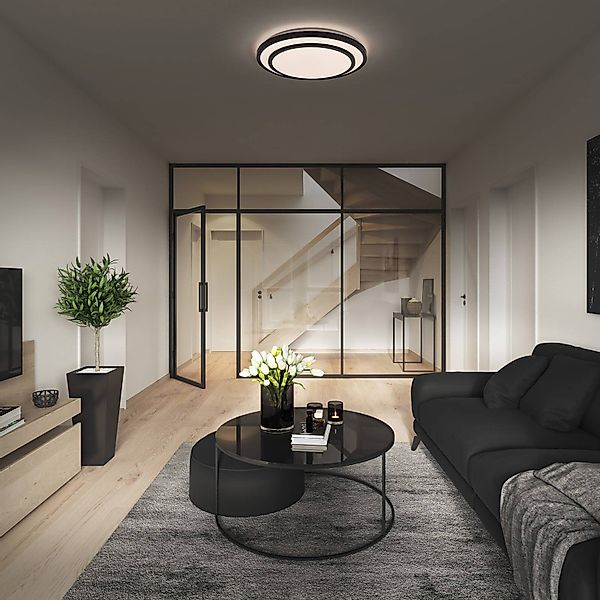 Ledvance Orbis Berlin LED-Deckenlampe schwarz 49cm günstig online kaufen