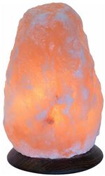 Salzleuchte Rock mit Sockel, 1,5-2 kg, bernstein günstig online kaufen