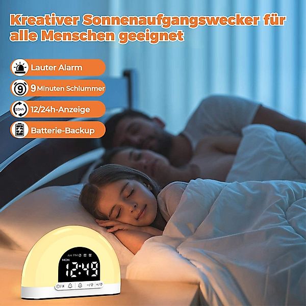 BlingBin Tageslichtwecker Wake Up Licht Sonnenuntergang günstig online kaufen