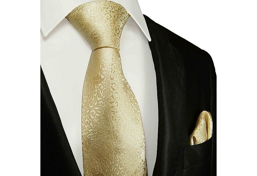 Paul Malone Krawatte Herren Hochzeitskrawatte mit Tuch floral 100% Seide Ho günstig online kaufen