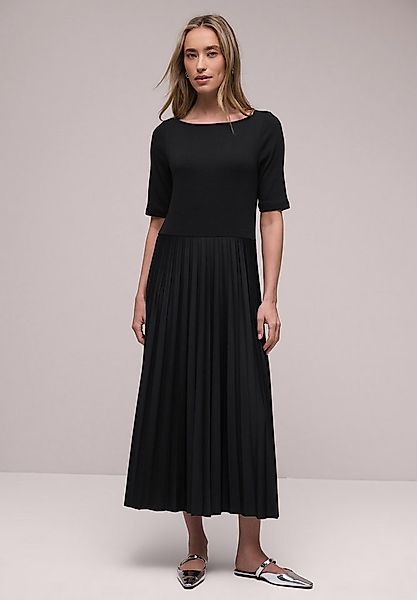 STREET ONE Midikleid mit plissiertem Rockteil günstig online kaufen