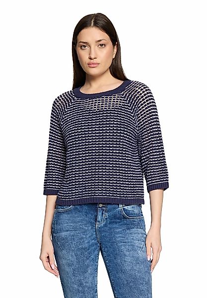 Cartoon Strickpullover "Damen mit Rundhalsausschnitt" 1 tlg. günstig online kaufen