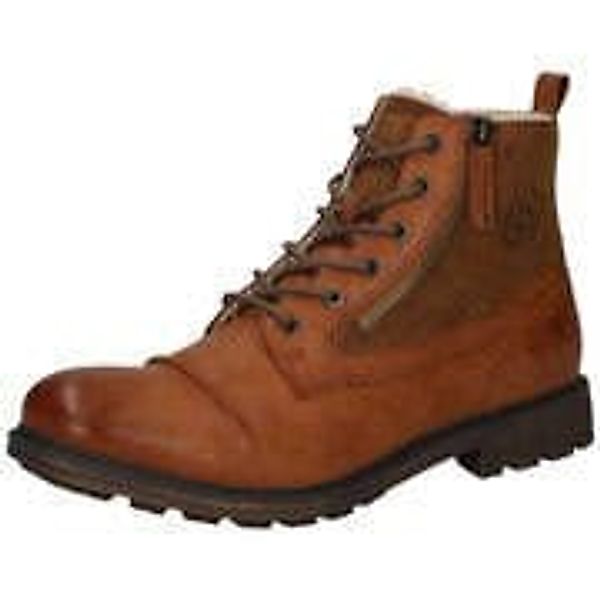 Bugatti Schnürstiefelette Herren braun|braun günstig online kaufen