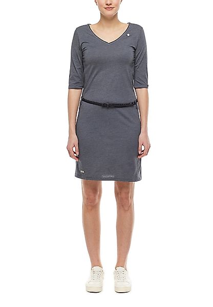Ragwear Damen Kleid SLAVKA LONG 2121-20007 Dark Grey 3012 Dunkelgrau günstig online kaufen
