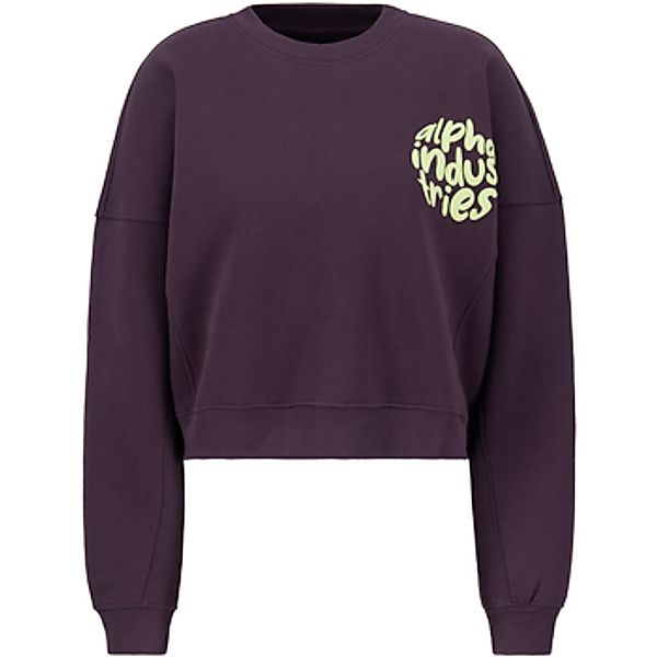 Alpha Industries  Sweatshirt Logo Sweatshirt W - Plum günstig online kaufen