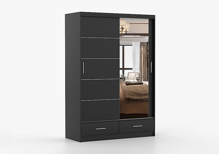 imoebel24 Schwebetürenschrank FLORENCE 150 cm - günstig online kaufen