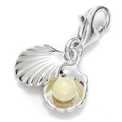 OSTSEE-SCHMUCK Kettenanhänger Ostsee-Schmuck Charm-Einhänger Muschel Charm- günstig online kaufen