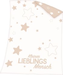 Herding Strickdecke  Kleiner Lieblingsmensch ¦ mehrfarbig ¦ 100% Baumwolle günstig online kaufen