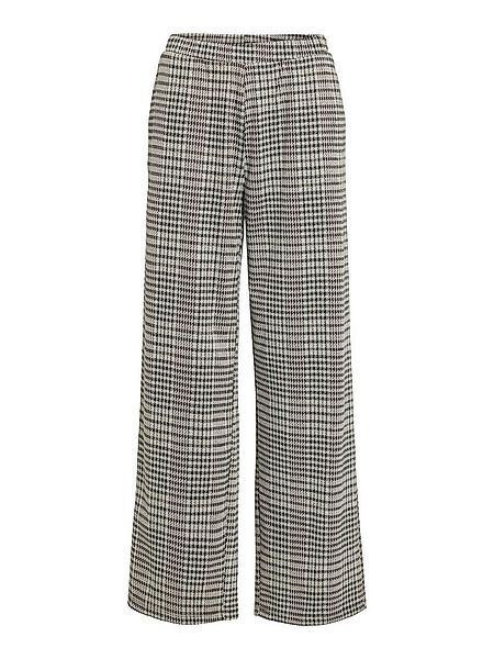 Vila Stoffhose VIRAJA CHECKS HW WIDE PANTS/R günstig online kaufen