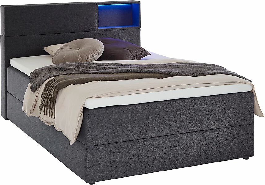 meise.möbel Boxspringbett, Boxspringbett, LED, Bonell günstig online kaufen