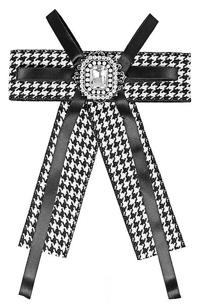 Trachtenland Brosche Brosche Barock Schleife mit eckigem Schmuckstein - günstig online kaufen