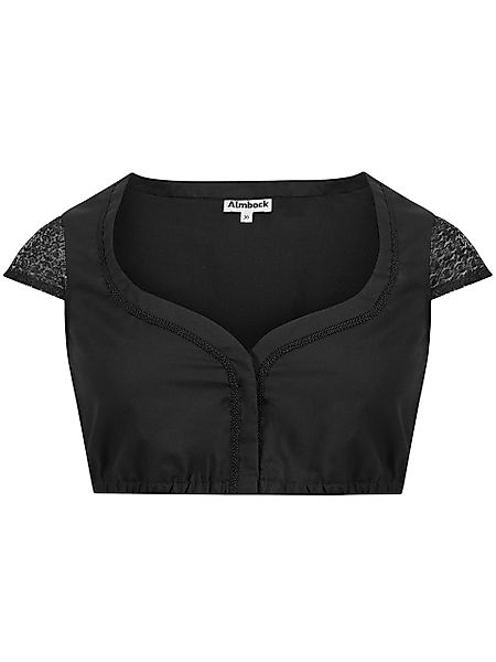 Almbock Dirndlbluse Dirndlbluse Silka (1-tlg) schwarz günstig online kaufen