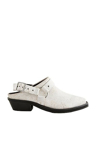 Next Forever Comfort® Spitze Slingbacks aus Leder Clog (1-tlg) günstig online kaufen