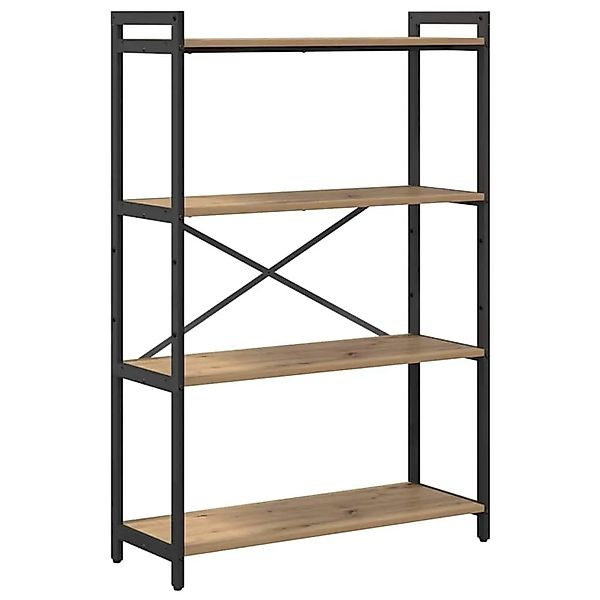 vidaXL Bücherregal Artisan-Eiche 80 x 30 x 120 cm Holzwerkstoff 868424 günstig online kaufen