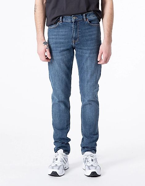Dr Denim – Clark – Schmale Jeans in mittelblauer Waschung günstig online kaufen