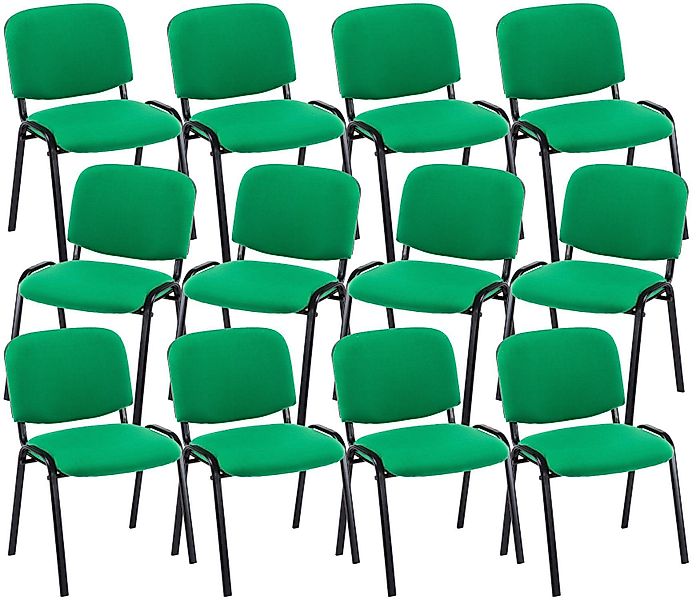 CLP Besucherstuhl Ken Stoff (12er Set), günstig online kaufen