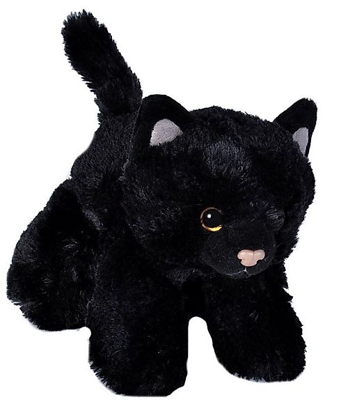 WILD REPUBLIC    Kuscheltier Wild Republic Katze schwarz 15 cm Stoffkatze P günstig online kaufen