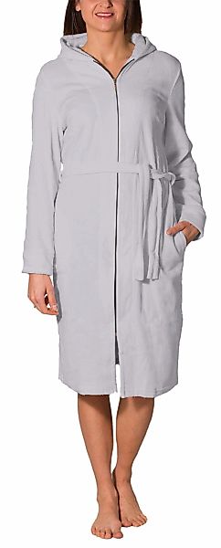 AQUARTI Damenbademantel "Bademantel Aquarti Damen Bademantel mit Reißversch günstig online kaufen