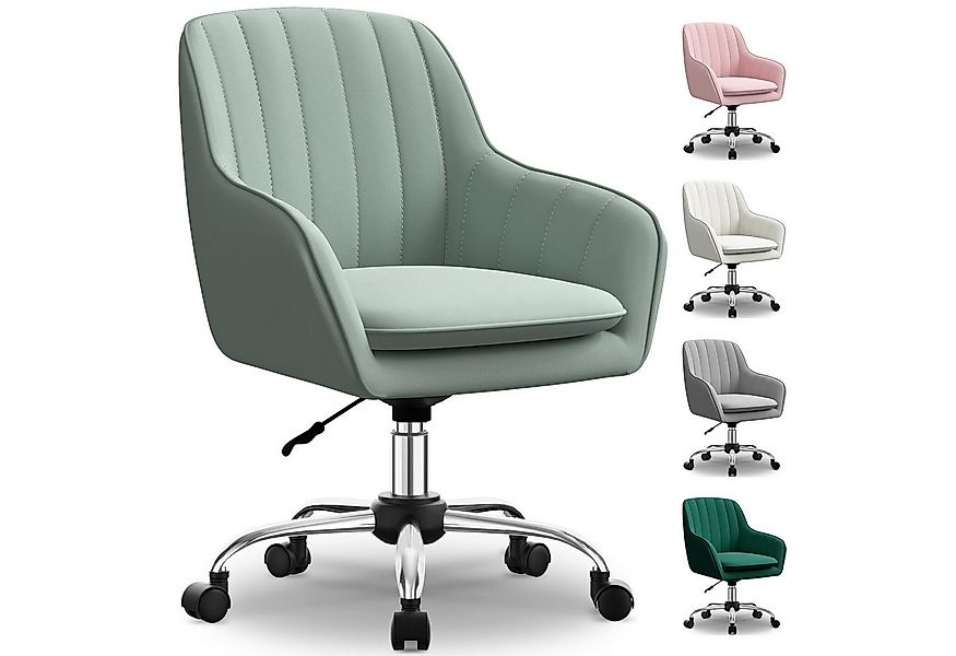 Adormii Bürostuhl Homeoffice Stuhl,Schminkstuhl mit Armlehnen,Drehstuhl mit günstig online kaufen