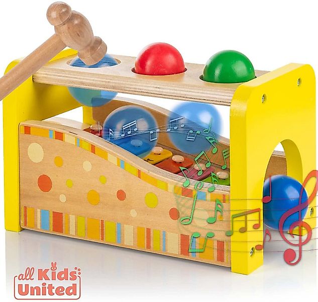 all Kids United Spielzeug-Musikinstrument ALL KIDS UNITED Holz Xylophon–Kin günstig online kaufen
