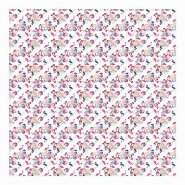 Bilderwelten Kindertapete Tanz der Flamingos rosa Gr. 480 x 320 günstig online kaufen