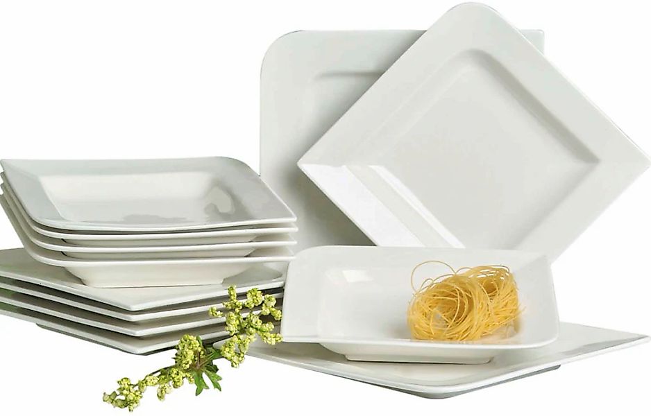 Retsch Arzberg Tafelservice "Teller Set, Geschirr-Set Fantastic" 12 Teile, günstig online kaufen