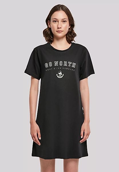 F4NT4STIC Shirtkleid "Go North Knut & Jan Hamburg", Print günstig online kaufen
