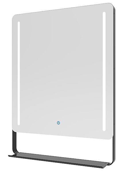 AQUABATOS Wandspiegel Badspiegel Badezimmerspiegel mit Beleuchtung Ablage 8 günstig online kaufen