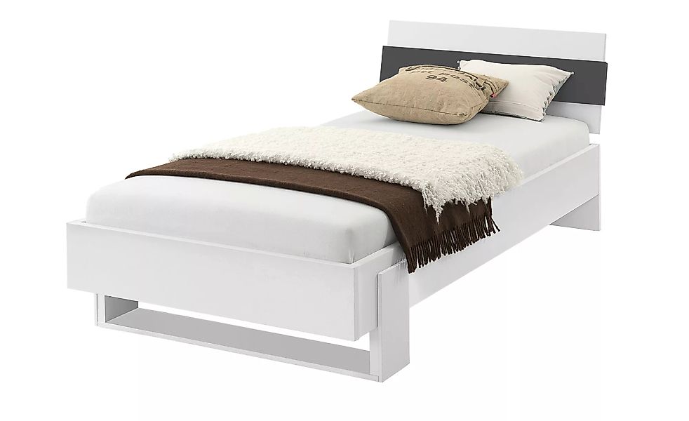 Bettgestell - weiß - 98,8 cm - 78 cm - 210 cm - Betten > Bettgestelle - Möb günstig online kaufen