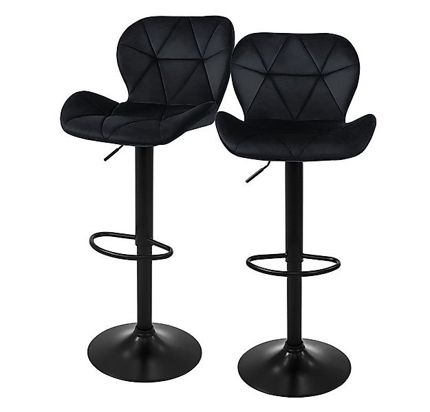 ML-DESIGN Barhocker Gepolsterter Barstuhl mit Rückenlehne und Fußstütze, 36 günstig online kaufen