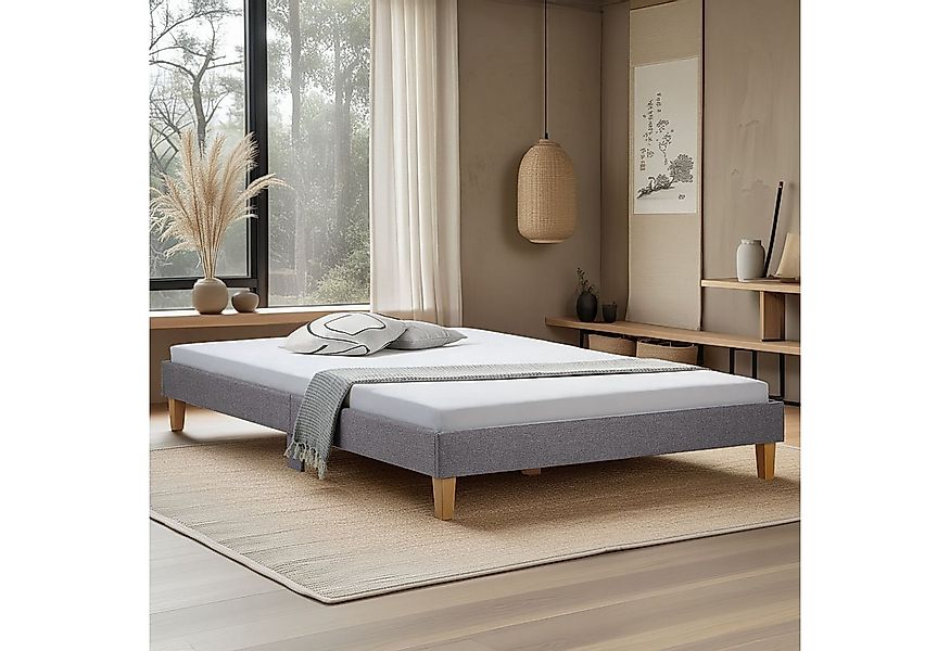 Homestyle4u Polsterbett 90x200 120x200 140x200 160x200 180x200 ohne Kopftei günstig online kaufen