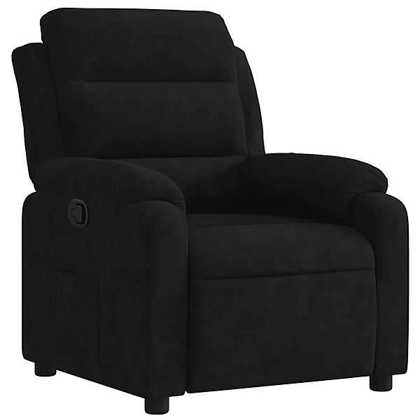 vidaXL Relaxsessel Schwarz Samt 373506 günstig online kaufen