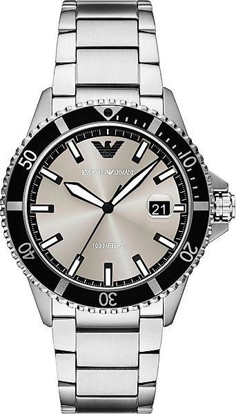 Emporio Armani Quarzuhr AR11683, Armbanduhr, Herrenuhr, Edelstahlarmband, a günstig online kaufen