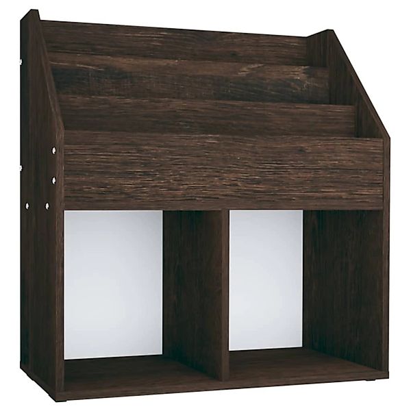 vidaXL Kinder-Bücherregal Räuchereiche 71x30x78,5 cm Holzwerkstoff günstig online kaufen