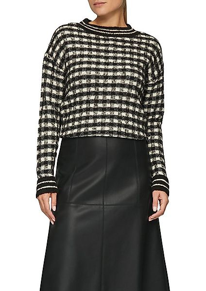 s.Oliver BLACK LABEL Lederimitatrock mit Ziernähten günstig online kaufen