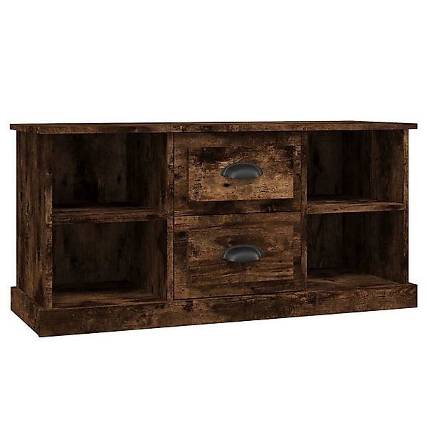 furnicato TV-Schrank Räuchereiche 99,5x35,5x48 cm Holzwerkstoff (1-St) günstig online kaufen