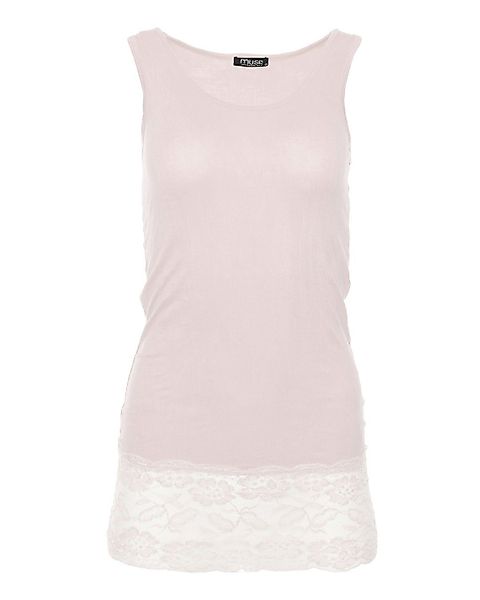 Muse Spitzentop Trägertop mit Spitzensaum 0518 günstig online kaufen