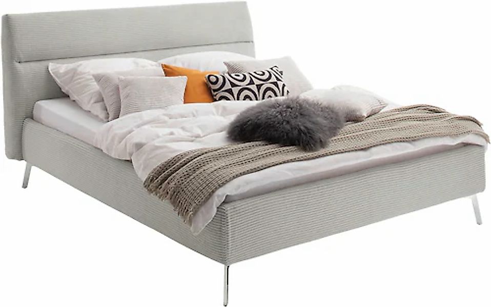 Home affaire Polsterbett »Elvo, weichgepolstertes Kopfteil, wahweise Überlä günstig online kaufen