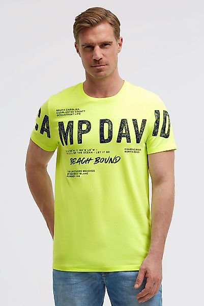 CAMP DAVID Rundhalsshirt mit Baumwolle günstig online kaufen
