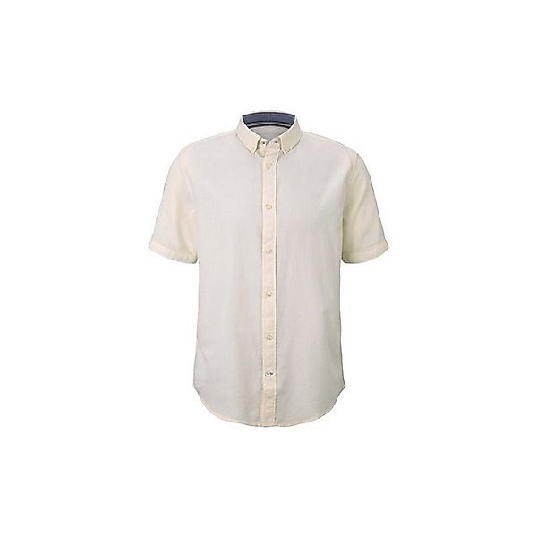 TOM TAILOR Rundhalsshirt Kurzarm Freizeithemd ’für Herren in offwhite’ (1-t günstig online kaufen