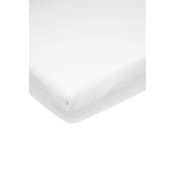 Meyco Baby Spannbettlaken 0 White, Jersey, günstig online kaufen