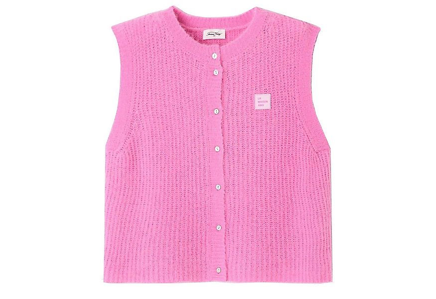 American Vintage Longweste Weste EAST mit Alpaka in Rosa günstig online kaufen