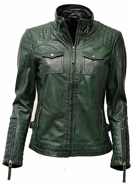 Zimmert Leather Lederjacke Emmy Lammnappa, sportliche Lederjacke, Brusttasc günstig online kaufen