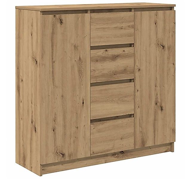 vidaXL Sideboard Sideboard mit Schubladen Artisan-Eiche 100,5x35x98,5 cm (1 günstig online kaufen